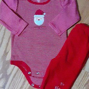 Carters Santa Outfit 12 mos